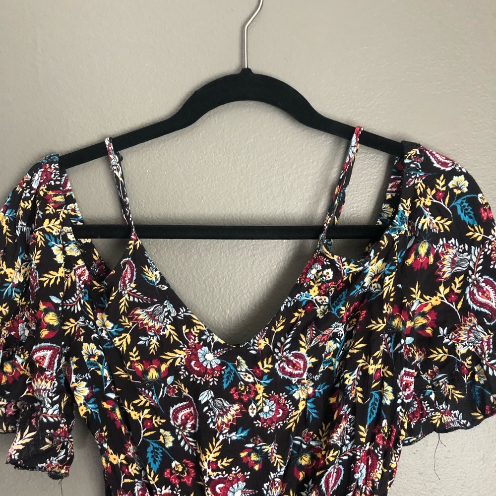 FLORAL PRINT ROMPER - Picture 4 of 4